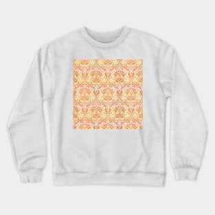 Vintage Floral Pattern Crewneck Sweatshirt